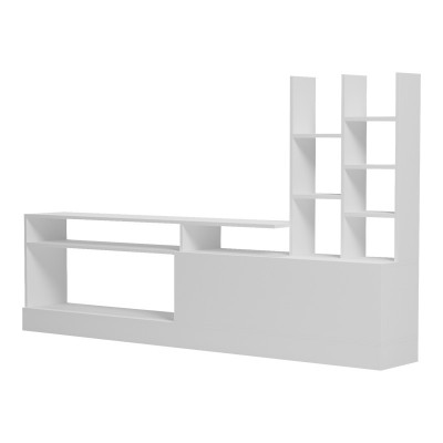 Σύνθετο σαλονιού Seruno pakoworld σε λευκή απόχρωση 170x25x100εκ Σαλόνι Σύνθετο σαλονιού Seruno pakoworld σε λευκή απόχρωση 170x25x100εκ Σαλόνι