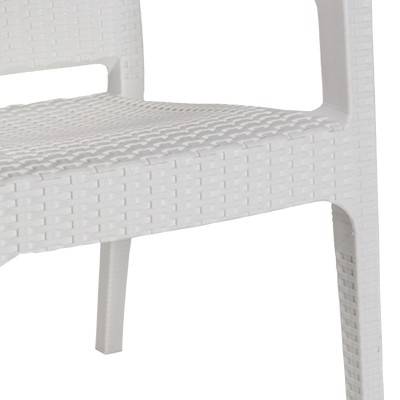 Τραπεζαρία κήπου Groovy-Halcyon pakoworld σετ 5τεμ PP λευκό 80x80x74,5εκ. Εξωτερικού Χώρου Τραπεζαρία κήπου Groovy-Halcyon pakoworld σετ 5τεμ PP λευκό 80x80x74,5εκ. Εξωτερικού Χώρου