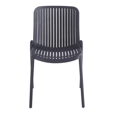 Καρέκλα Teragi στοιβαζόμενη pakoworld pp με UV protection ανθρακί 58x43.5x82εκ Εξωτερικού Χώρου Καρέκλα Teragi στοιβαζόμενη pakoworld pp με UV protection ανθρακί 58x43.5x82εκ Εξωτερικού Χώρου