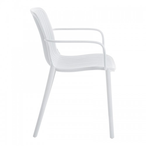Πολυθρόνα Teragi στοιβαζόμενη pakoworld pp με UV protection λευκή 59x57x82εκ Εξωτερικού Χώρου Πολυθρόνα Teragi στοιβαζόμενη pakoworld pp με UV protection λευκή 59x57x82εκ Εξωτερικού Χώρου