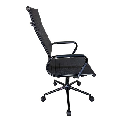 Καρέκλα γραφείου διευθυντή Valter pakoworld pu μαύρο 55.5x58x108εκ Έπιπλα Γραφείου