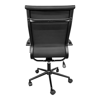 Καρέκλα γραφείου διευθυντή Valter pakoworld pu μαύρο 55.5x58x108εκ Έπιπλα Γραφείου