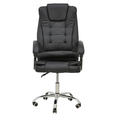 Καρέκλα γραφείου διευθυντή Toronsi pakoworld μαύρο pu 60x68x128εκ Έπιπλα Γραφείου