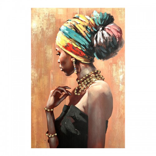Πίνακας σε καμβά African Inart 80x3x10εκ Διακόσμηση - Φως - Χαλιά Πίνακας σε καμβά African Inart 80x3x10εκ Διακόσμηση - Φως - Χαλιά