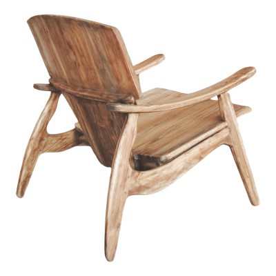 Πολυθρόνα Brazin pakoworld φυσικό teak ξύλο 67x76x78.5εκ Πολυθρόνα Brazin pakoworld φυσικό teak ξύλο 67x76x78.5εκ