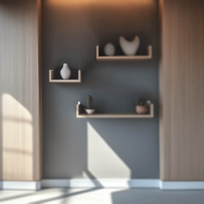 Ραφιέρα τοίχου Derva pakoworld σε oak απόχρωση 30x15x10cm Ραφιέρα τοίχου Derva pakoworld σε oak απόχρωση 30x15x10cm