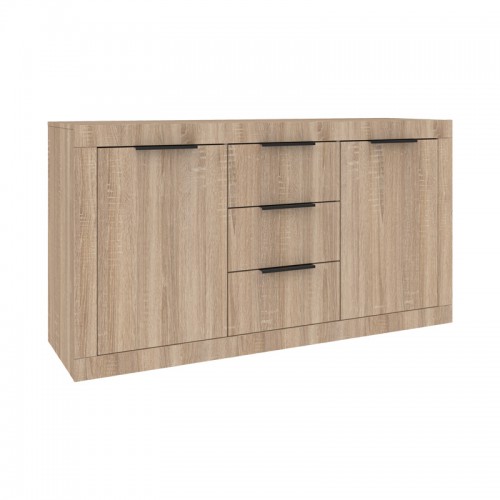Μπουφές Doha pakoworld σε sonoma απόχρωση 150x45x80.5εκ Τραπεζαρία Μπουφές Doha pakoworld σε sonoma απόχρωση 150x45x80.5εκ Τραπεζαρία