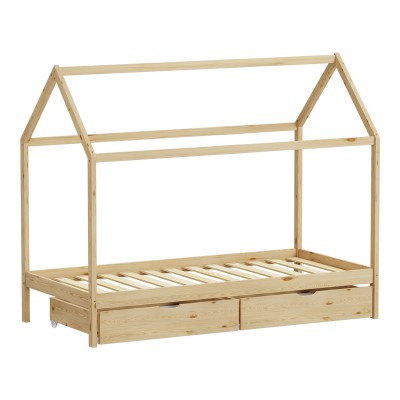 Παιδικό κρεβάτι Mellin τ.Montessori με 2 συρτάρια pakoworld ξύλο πεύκου σε φυσική απόχρωση 90x190εκ Παιδικό δωμάτιο Παιδικό κρεβάτι Mellin τ.Montessori με 2 συρτάρια pakoworld ξύλο πεύκου σε φυσική απόχρωση 90x190εκ Παιδικό δωμάτιο