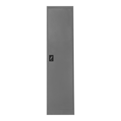Μεταλλική ντουλάπα-στήλη Koya pakoworld ανθρακί 45x50x180εκ Έπιπλα Γραφείου