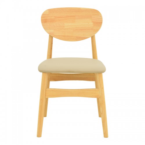 Καρέκλα Cardith pakoworld rubberwood-plywood σε φυσική απόχρωση-pu μπεζ 48x51x78εκ Σαλόνι Καρέκλα Cardith pakoworld rubberwood-plywood σε φυσική απόχρωση-pu μπεζ 48x51x78εκ Σαλόνι