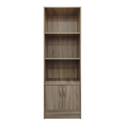 Βιβλιοθήκη Tekaro I pakoworld σε sonoma απόχρωση 57x33x180εκ Έπιπλα Γραφείου Βιβλιοθήκη Tekaro I pakoworld σε sonoma απόχρωση 57x33x180εκ Έπιπλα Γραφείου