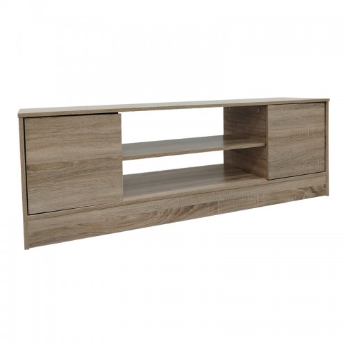 Έπιπλο τηλεόρασης Sasa pakoworld σε sonoma απόχρωση 120x35x41.5εκ Σαλόνι Έπιπλο τηλεόρασης Sasa pakoworld σε sonoma απόχρωση 120x35x41.5εκ Σαλόνι