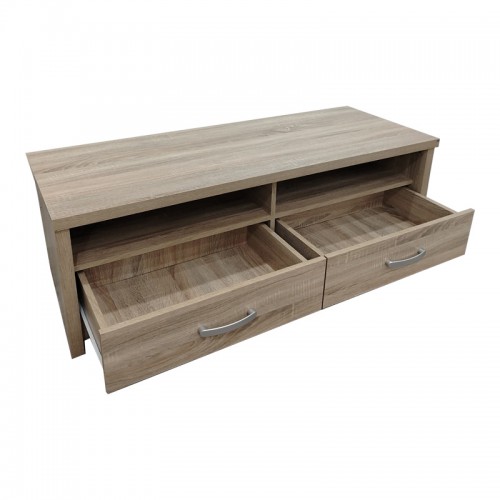 Έπιπλο τηλεόρασης Podizor pakoworld σε sonoma απόχρωση 120x45x42.5εκ Σαλόνι