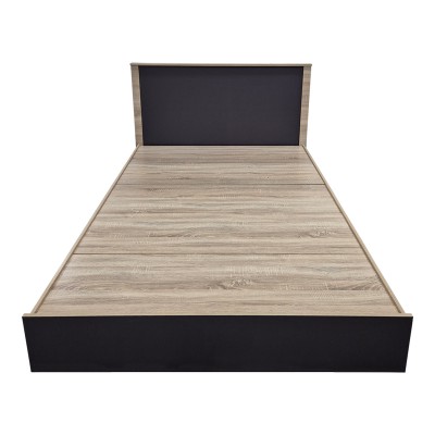 Κρεβάτι Athos pakoworld σε sonoma-ανθρακί απόχρωση 140x200εκ Υπνοδωμάτιο Κρεβάτι Athos pakoworld σε sonoma-ανθρακί απόχρωση 140x200εκ Υπνοδωμάτιο