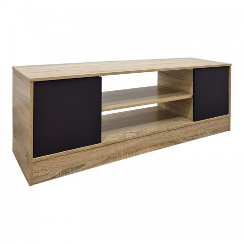 Έπιπλο τηλεόρασης Sasa pakoworld sonoma-ανθρακί 120x35x41.5εκ Σαλόνι Έπιπλο τηλεόρασης Sasa pakoworld sonoma-ανθρακί 120x35x41.5εκ Σαλόνι
