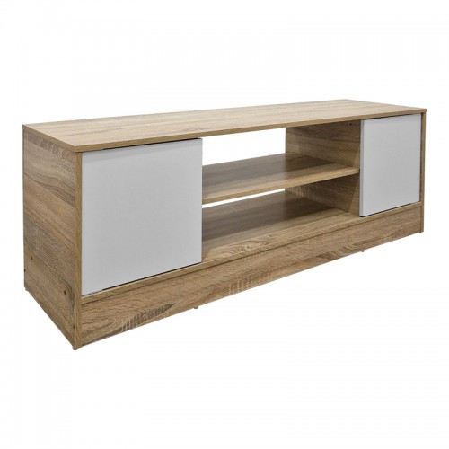Έπιπλο τηλεόρασης Sasa pakoworld sonoma-λευκό 120x35x41.5εκ Σαλόνι Έπιπλο τηλεόρασης Sasa pakoworld sonoma-λευκό 120x35x41.5εκ Σαλόνι