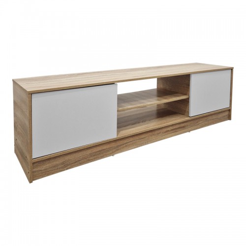 Έπιπλο τηλεόρασης Sasa pakoworld sonoma-λευκό 150x35x41.5εκ Σαλόνι Έπιπλο τηλεόρασης Sasa pakoworld sonoma-λευκό 150x35x41.5εκ Σαλόνι