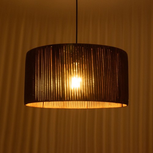 GloboStar® KYCLOS 203-0047 Boho Κρεμαστό Φωτιστικό Καπέλο Μονόφωτο 1 x E27 IP20 Καφέ Rattan - M40 x Π40 x Υ90cm Διακόσμηση - Φως - Χαλιά GloboStar® KYCLOS 203-0047 Boho Κρεμαστό Φωτιστικό Καπέλο Μονόφωτο 1 x E27 IP20 Καφέ Rattan - M40 x Π40 x Υ90cm Διακόσμηση - Φως - Χαλιά