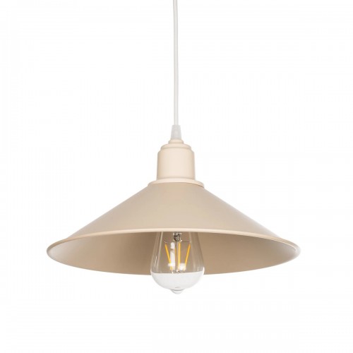 GloboStar® FERRO 203-0086 Μοντέρνο Κρεμαστό Φωτιστικό Καμπάνα Μονόφωτο 1 x E27 IP20 Μπεζ Πλαστικό - Μ30 x Π30 x Υ90cm Διακόσμηση - Φως - Χαλιά GloboStar® FERRO 203-0086 Μοντέρνο Κρεμαστό Φωτιστικό Καμπάνα Μονόφωτο 1 x E27 IP20 Μπεζ Πλαστικό - Μ30 x Π30 x Υ90cm Διακόσμηση - Φως - Χαλιά