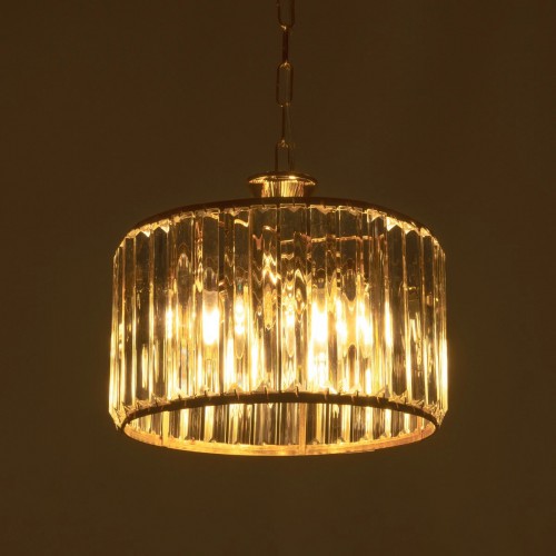 GloboStar® GLAMOROUS 203-0094 Κρύσταλλο Κρεμαστό Φωτιστικό Κρύσταλλα Τρίφωτο 3 x E27 IP20 Χρυσό Μεταλλό με Κρύσταλλο - Μ30 x Π30 x Υ45cm Διακόσμηση - Φως - Χαλιά GloboStar® GLAMOROUS 203-0094 Κρύσταλλο Κρεμαστό Φωτιστικό Κρύσταλλα Τρίφωτο 3 x E27 IP20 Χρυσό Μεταλλό με Κρύσταλλο - Μ30 x Π30 x Υ45cm Διακόσμηση - Φως - Χαλιά