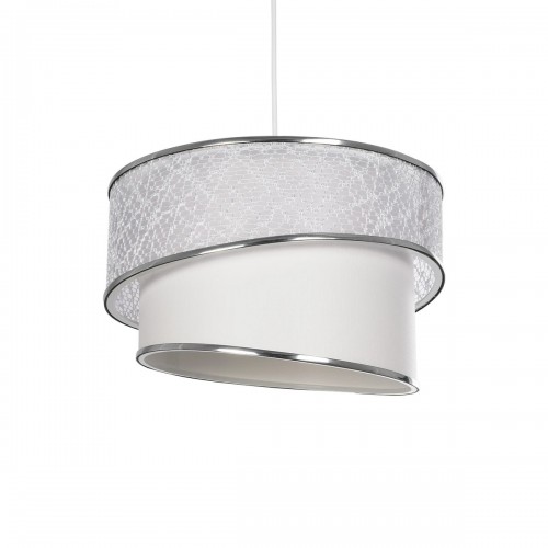GloboStar® SONIA 203-0115 Μοντέρνο Κρεμαστό Φωτιστικό Καπέλο Μονόφωτο 1 x E27 IP20 Λευκό Ύφασμα με Ασημί Λεπτομέρεια -Μ30 x Π30 x Υ90 cm Διακόσμηση - Φως - Χαλιά GloboStar® SONIA 203-0115 Μοντέρνο Κρεμαστό Φωτιστικό Καπέλο Μονόφωτο 1 x E27 IP20 Λευκό Ύφασμα με Ασημί Λεπτομέρεια -Μ30 x Π30 x Υ90 cm Διακόσμηση - Φως - Χαλιά
