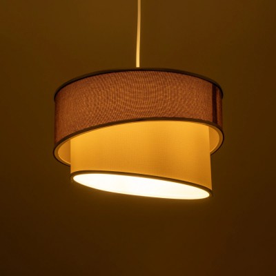 GloboStar® SONIA 203-0122 Μοντέρνο Κρεμαστό Φωτιστικό Καπέλο Μονόφωτο 1 x E27 IP20 Ροζ & Λευκό Ύφασμα με Ασημί Λεπτομέρεια - Μ30 x Π30 x Υ90 cm Διακόσμηση - Φως - Χαλιά GloboStar® SONIA 203-0122 Μοντέρνο Κρεμαστό Φωτιστικό Καπέλο Μονόφωτο 1 x E27 IP20 Ροζ & Λευκό Ύφασμα με Ασημί Λεπτομέρεια - Μ30 x Π30 x Υ90 cm Διακόσμηση - Φως - Χαλιά