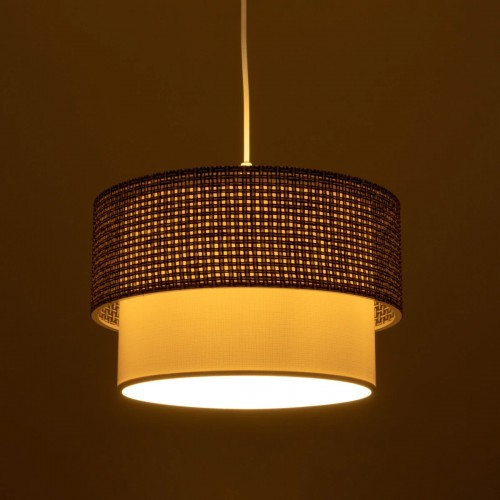 GloboStar® SISSIE 203-0138 Μοντέρνο Κρεμαστό Φωτιστικό Καπέλο Μονόφωτο 1 x E27 IP20 Καφέ & Μπεζ Ύφασμα - Μ30 x Π30 x Υ93cm Διακόσμηση - Φως - Χαλιά GloboStar® SISSIE 203-0138 Μοντέρνο Κρεμαστό Φωτιστικό Καπέλο Μονόφωτο 1 x E27 IP20 Καφέ & Μπεζ Ύφασμα - Μ30 x Π30 x Υ93cm Διακόσμηση - Φως - Χαλιά