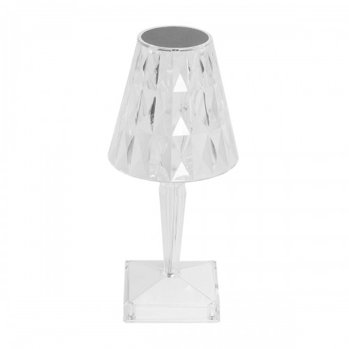 GloboStar® CRYSTAL 62042 Επαναφορτιζόμενο Επιτραπέζιο Φωτιστικό Πορτατίφ LED 1W 100lm 360° DC 5V IP44 RGBW Dimmable με Φορτιστή και Ασύρματο Χειριστήριο IR Διάφανο Πλαστικό - Μ11.5 x Π11.5 x Υ25.5cm - 3 Χρόνια Εγγύηση Διακόσμηση - Φως - Χαλιά GloboStar® CRYSTAL 62042 Επαναφορτιζόμενο Επιτραπέζιο Φωτιστικό Πορτατίφ LED 1W 100lm 360° DC 5V IP44 RGBW Dimmable με Φορτιστή και Ασύρματο Χειριστήριο IR Διάφανο Πλαστικό - Μ11.5 x Π11.5 x Υ25.5cm - 3 Χρόνια Εγγύηση Διακόσμηση - Φως - Χαλιά