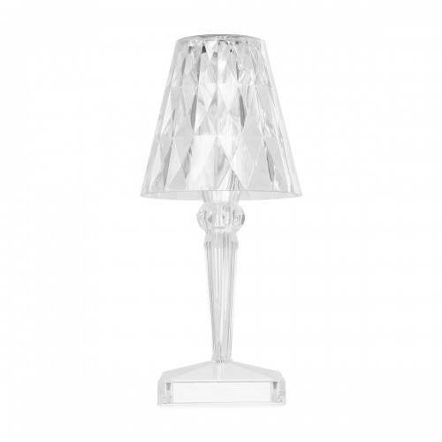GloboStar® CRYSTAL 62042 Επαναφορτιζόμενο Επιτραπέζιο Φωτιστικό Πορτατίφ LED 1W 100lm 360° DC 5V IP44 RGBW Dimmable με Φορτιστή και Ασύρματο Χειριστήριο IR Διάφανο Πλαστικό - Μ11.5 x Π11.5 x Υ25.5cm - 3 Χρόνια Εγγύηση Διακόσμηση - Φως - Χαλιά GloboStar® CRYSTAL 62042 Επαναφορτιζόμενο Επιτραπέζιο Φωτιστικό Πορτατίφ LED 1W 100lm 360° DC 5V IP44 RGBW Dimmable με Φορτιστή και Ασύρματο Χειριστήριο IR Διάφανο Πλαστικό - Μ11.5 x Π11.5 x Υ25.5cm - 3 Χρόνια Εγγύηση Διακόσμηση - Φως - Χαλιά