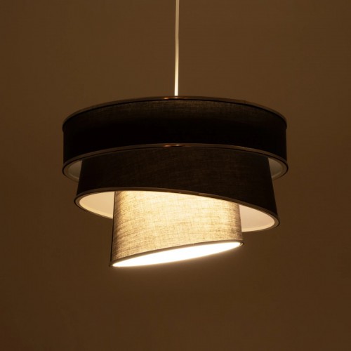 GloboStar® SIERA 203-0167 Μοντέρνο Κρεμαστό Φωτιστικό Καπέλο Μονόφωτο 1 x E27 IP20 Γκρι Ύφασμα με Ασημί Λεπτομέρεια - Μ38 x Π38 x Υ95cm Διακόσμηση - Φως - Χαλιά GloboStar® SIERA 203-0167 Μοντέρνο Κρεμαστό Φωτιστικό Καπέλο Μονόφωτο 1 x E27 IP20 Γκρι Ύφασμα με Ασημί Λεπτομέρεια - Μ38 x Π38 x Υ95cm Διακόσμηση - Φως - Χαλιά