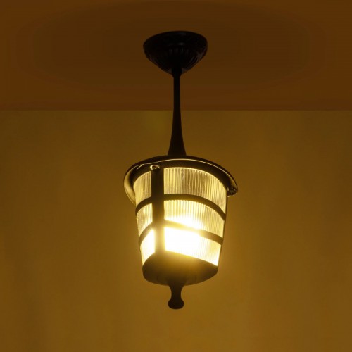 GloboStar® ZARDIN 203-0204 Vintage Κρεμαστό Φωτιστικό Φαναράκι Μονόφωτο 1 x E27 IP44 Μαύρο Πλαστικό Σώμα - Μ17 x Π17 x Υ42cm Διακόσμηση - Φως - Χαλιά GloboStar® ZARDIN 203-0204 Vintage Κρεμαστό Φωτιστικό Φαναράκι Μονόφωτο 1 x E27 IP44 Μαύρο Πλαστικό Σώμα - Μ17 x Π17 x Υ42cm Διακόσμηση - Φως - Χαλιά