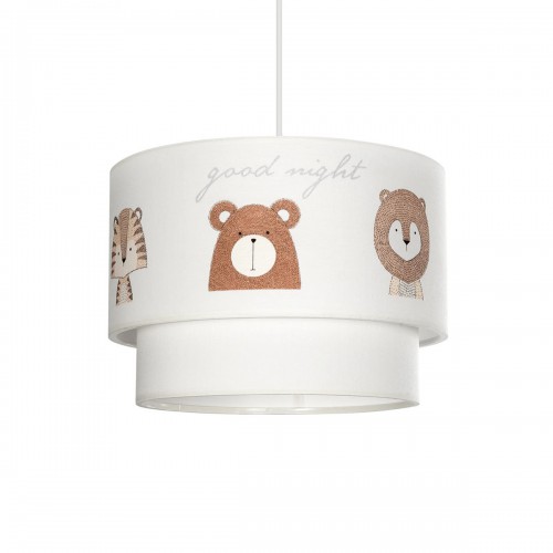 GloboStar® BEAR 204-0003 Παιδικό Κρεμαστό Φωτιστικό Φιγούρα Μονόφωτο 1 x E27 IP20 Λευκό Ύφασμα - Μ30 x Π30 x Υ70cm Διακόσμηση - Φως - Χαλιά GloboStar® BEAR 204-0003 Παιδικό Κρεμαστό Φωτιστικό Φιγούρα Μονόφωτο 1 x E27 IP20 Λευκό Ύφασμα - Μ30 x Π30 x Υ70cm Διακόσμηση - Φως - Χαλιά