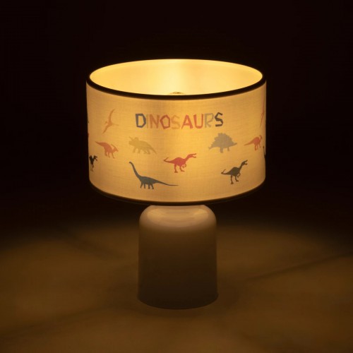GloboStar® DINO 204-0028 Παιδικό Eπιτραπέζιο Φωτιστικό Φιγούρα Μονόφωτο 1 x E27 IP20 Λευκό Ύφασμα - Μ24 x Π24 x Υ32cm Διακόσμηση - Φως - Χαλιά GloboStar® DINO 204-0028 Παιδικό Eπιτραπέζιο Φωτιστικό Φιγούρα Μονόφωτο 1 x E27 IP20 Λευκό Ύφασμα - Μ24 x Π24 x Υ32cm Διακόσμηση - Φως - Χαλιά