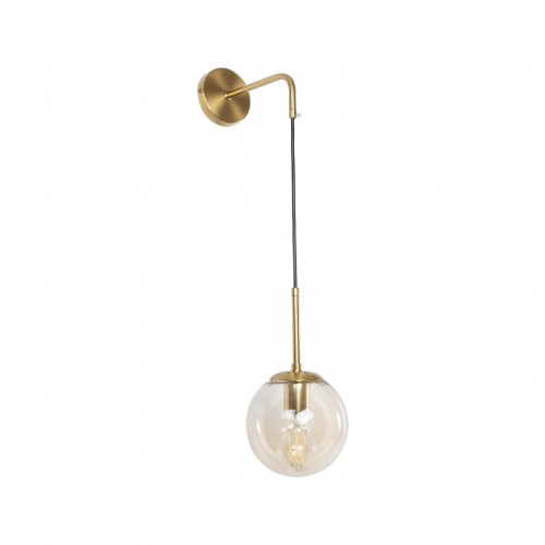 GloboStar® MADISON 01427 Μοντέρνο Φωτιστικό Τοίχου Απλίκα Μονόφωτο Χρυσό με Μελί Γυαλί Φ15 x Y54cm Διακόσμηση - Φωτισμός - Χαλιά GloboStar® MADISON 01427 Μοντέρνο Φωτιστικό Τοίχου Απλίκα Μονόφωτο Χρυσό με Μελί Γυαλί Φ15 x Y54cm Διακόσμηση - Φωτισμός - Χαλιά