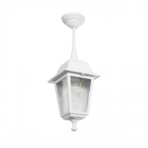 GloboStar® SOLME 203-0219 Vintage Κρεμαστό Φωτιστικό Φαναράκι Μονόφωτο 1 x E27 IP44 Λευκό Πλαστικό Σώμα - Μ15 x Π15 x Υ50cm Διακόσμηση - Φως - Χαλιά GloboStar® SOLME 203-0219 Vintage Κρεμαστό Φωτιστικό Φαναράκι Μονόφωτο 1 x E27 IP44 Λευκό Πλαστικό Σώμα - Μ15 x Π15 x Υ50cm Διακόσμηση - Φως - Χαλιά