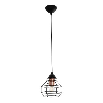 GloboStar® BUR 204-0180 Μοντέρνο Κρεμαστό Φωτιστικό Οροφής Μονόφωτο 1 x E27 AC 220-240V IP20 Μαύρο - Μ17 x Π17 x Υ23cm Διακόσμηση - Φως - Χαλιά GloboStar® BUR 204-0180 Μοντέρνο Κρεμαστό Φωτιστικό Οροφής Μονόφωτο 1 x E27 AC 220-240V IP20 Μαύρο - Μ17 x Π17 x Υ23cm Διακόσμηση - Φως - Χαλιά