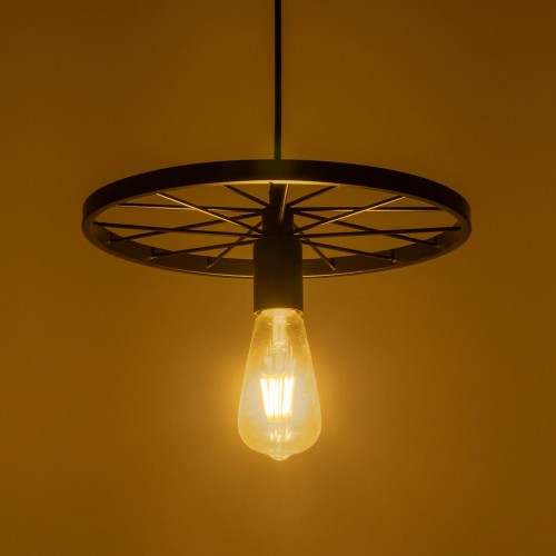 GLOBOSTAR® CASTOR 999-0228 Vintage Κρεμαστό Φωτιστικό Οροφής με Ντουί 1 x E27 AC 220-240V IP20 - Μαύρο - Μ30 x Π30 x Υ11cm Διακόσμηση - Φως - Χαλιά GLOBOSTAR® CASTOR 999-0228 Vintage Κρεμαστό Φωτιστικό Οροφής με Ντουί 1 x E27 AC 220-240V IP20 - Μαύρο - Μ30 x Π30 x Υ11cm Διακόσμηση - Φως - Χαλιά