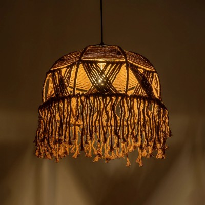 GLOBOSTAR® TONA 205-0016 Boho Κρεμαστό Φωτιστικό Οροφής με Ντουί 1 x E27 AC 220-240V IP20 - Μπεζ - M40 x Π40 x Υ38cm Διακόσμηση - Φως - Χαλιά GLOBOSTAR® TONA 205-0016 Boho Κρεμαστό Φωτιστικό Οροφής με Ντουί 1 x E27 AC 220-240V IP20 - Μπεζ - M40 x Π40 x Υ38cm Διακόσμηση - Φως - Χαλιά