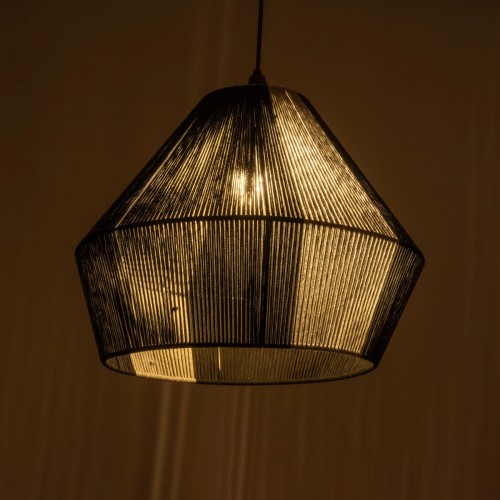 GLOBOSTAR® ANGULUS 205-0021 Boho Κρεμαστό Φωτιστικό Οροφής με Ντουί 1 x E27 AC 220-240V IP20 - Μαύρο & Γκρι - M40 x Π40 x Υ35cm Διακόσμηση - Φως - Χαλιά GLOBOSTAR® ANGULUS 205-0021 Boho Κρεμαστό Φωτιστικό Οροφής με Ντουί 1 x E27 AC 220-240V IP20 - Μαύρο & Γκρι - M40 x Π40 x Υ35cm Διακόσμηση - Φως - Χαλιά