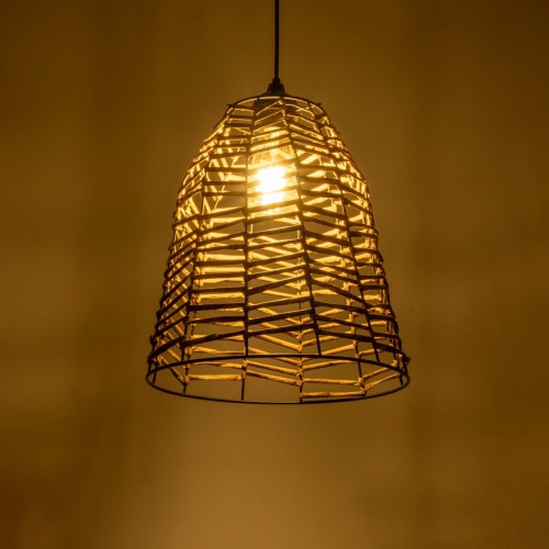 GLOBOSTAR® NETZ 205-0026 Boho Κρεμαστό Φωτιστικό Οροφής με Ντουί 1 x E27 AC 220-240V IP20 - Μπεζ - M30 x Π30 x Υ38cm Διακόσμηση - Φως - Χαλιά GLOBOSTAR® NETZ 205-0026 Boho Κρεμαστό Φωτιστικό Οροφής με Ντουί 1 x E27 AC 220-240V IP20 - Μπεζ - M30 x Π30 x Υ38cm Διακόσμηση - Φως - Χαλιά