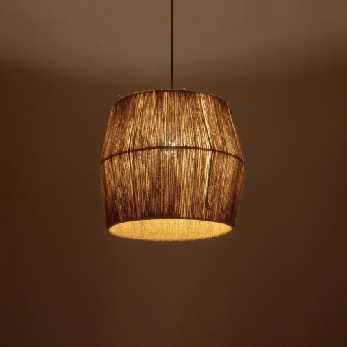 GLOBOSTAR® CONE 205-0057 Boho Κρεμαστό Φωτιστικό Οροφής με Ντουί 1 x E27 AC 220-240V IP20 - Μπεζ - M38 x Π38 x Υ34cm Διακόσμηση - Φως - Χαλιά GLOBOSTAR® CONE 205-0057 Boho Κρεμαστό Φωτιστικό Οροφής με Ντουί 1 x E27 AC 220-240V IP20 - Μπεζ - M38 x Π38 x Υ34cm Διακόσμηση - Φως - Χαλιά