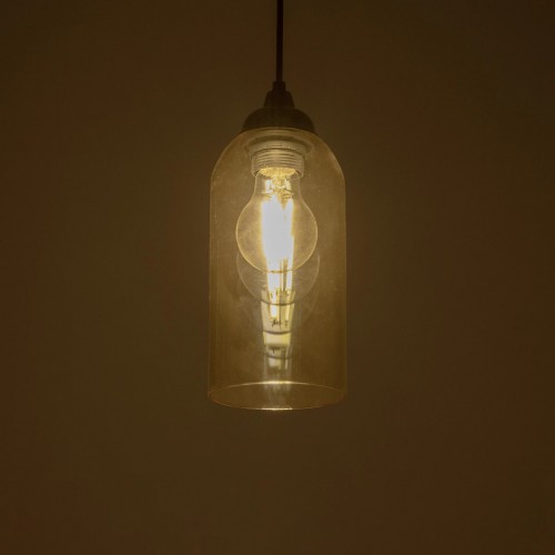 GLOBOSTAR® TUBE 206-0031 Μοντέρνο Κρεμαστό Φωτιστικό Οροφής με Ντουί 1 x E27 AC 220-240V IP20 - Mελί - Μ10 x Π10 x Υ24cm Διακόσμηση - Φως - Χαλιά GLOBOSTAR® TUBE 206-0031 Μοντέρνο Κρεμαστό Φωτιστικό Οροφής με Ντουί 1 x E27 AC 220-240V IP20 - Mελί - Μ10 x Π10 x Υ24cm Διακόσμηση - Φως - Χαλιά