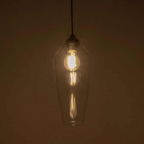 GLOBOSTAR® BOHEMIA 206-0039 Μοντέρνο Κρεμαστό Φωτιστικό Οροφής με Ντουί 1 x E27 AC 220-240V IP20 - Διάφανο - Μ15 x Π15 x Υ40cm Διακόσμηση - Φως - Χαλιά GLOBOSTAR® BOHEMIA 206-0039 Μοντέρνο Κρεμαστό Φωτιστικό Οροφής με Ντουί 1 x E27 AC 220-240V IP20 - Διάφανο - Μ15 x Π15 x Υ40cm Διακόσμηση - Φως - Χαλιά