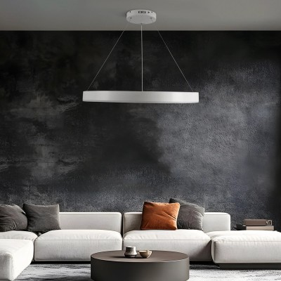 kelvo® VENOM KLV-101-0191 Κρεμαστό Φωτιστικό Οροφής LED 67W 6700lm 120° AC 220-240V IP20 Ρυθμιζόμενο Λευκό CCT με Χειριστήριο από 2700K έως 6000K Dimmable - Lumileds SMD Chip - Λευκό Ματ - Μ80 x Π80 x Υ6.5cm - 3 Χρόνια Εγγύηση kelvo® VENOM KLV-101-0191 Κρεμαστό Φωτιστικό Οροφής LED 67W 6700lm 120° AC 220-240V IP20 Ρυθμιζόμενο Λευκό CCT με Χειριστήριο από 2700K έως 6000K Dimmable - Lumileds SMD Chip - Λευκό Ματ - Μ80 x Π80 x Υ6.5cm - 3 Χρόνια Εγγύηση