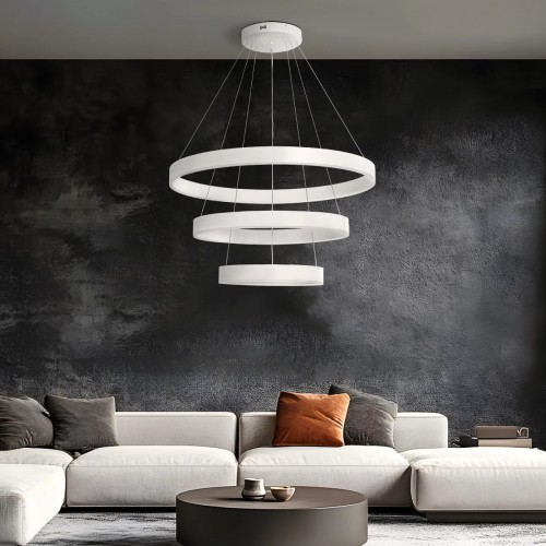 kelvo® VENOM KLV-101-0200 Κρεμαστό Φωτιστικό Οροφής LED 120W 12000lm 120° AC 220-240V IP20 Ρυθμιζόμενο Λευκό CCT με Χειριστήριο από 2700K έως 6000K Dimmable - Lumileds SMD Chip - Λευκό Ματ - Μ80 x Π80 x Υ80cm - 3 Χρόνια Εγγύηση Διακόσμηση - Φως - Χαλιά kelvo® VENOM KLV-101-0200 Κρεμαστό Φωτιστικό Οροφής LED 120W 12000lm 120° AC 220-240V IP20 Ρυθμιζόμενο Λευκό CCT με Χειριστήριο από 2700K έως 6000K Dimmable - Lumileds SMD Chip - Λευκό Ματ - Μ80 x Π80 x Υ80cm - 3 Χρόνια Εγγύηση Διακόσμηση - Φως - Χαλιά
