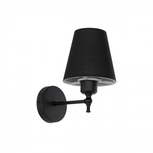 GloboStar® PAM 204-0113 Μοντέρνο Επιτοίχειο Φωτιστικό Aπλίκα Μονόφωτο 1 x E27 IP20 Μαύρο Μέταλλο με Μαύρο Ύφασμα - Μ23 x Π23 x Υ17cm Διακόσμηση - Φως - Χαλιά GloboStar® PAM 204-0113 Μοντέρνο Επιτοίχειο Φωτιστικό Aπλίκα Μονόφωτο 1 x E27 IP20 Μαύρο Μέταλλο με Μαύρο Ύφασμα - Μ23 x Π23 x Υ17cm Διακόσμηση - Φως - Χαλιά