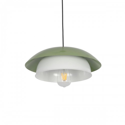 GloboStar® AURA 204-0119 Μοντέρνο Κρεμαστό Φωτιστικό Καμπάνα Μονόφωτο 1 x E27 IP20 Πράσινο & Λευκό Μέταλλο - Μ31 x Π31 x Υ27cm Διακόσμηση - Φως - Χαλιά GloboStar® AURA 204-0119 Μοντέρνο Κρεμαστό Φωτιστικό Καμπάνα Μονόφωτο 1 x E27 IP20 Πράσινο & Λευκό Μέταλλο - Μ31 x Π31 x Υ27cm Διακόσμηση - Φως - Χαλιά