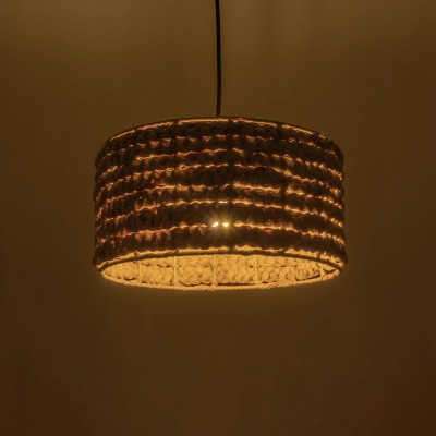 GloboStar® POMEGRANDE 204-0161 Boho Κρεμαστό Φωτιστικό Kαπέλο Μονόφωτο 1 x E27 IP20 Μπεζ Rattan - Μ29 x Π29 x Υ16cm Διακόσμηση - Φως - Χαλιά GloboStar® POMEGRANDE 204-0161 Boho Κρεμαστό Φωτιστικό Kαπέλο Μονόφωτο 1 x E27 IP20 Μπεζ Rattan - Μ29 x Π29 x Υ16cm Διακόσμηση - Φως - Χαλιά