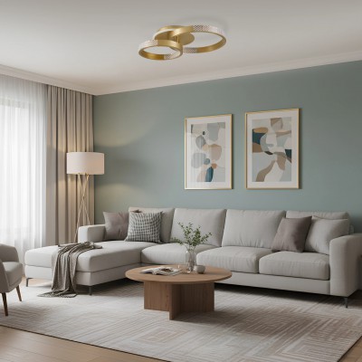 kelvo® DIAMOND KLV-101-0225 Φωτιστικό Οροφής LED 67W 6700lm 360° AC 220-240V IP20 Ρυθμιζόμενο Λευκό CCT με Χειριστήριο από 2700K έως 6000K Dimmable - Lumileds SMD Chip - Χρυσό Πλατίνα - Μ60 x Π40 x Υ14cm - 3 Χρόνια Εγγύηση kelvo® DIAMOND KLV-101-0225 Φωτιστικό Οροφής LED 67W 6700lm 360° AC 220-240V IP20 Ρυθμιζόμενο Λευκό CCT με Χειριστήριο από 2700K έως 6000K Dimmable - Lumileds SMD Chip - Χρυσό Πλατίνα - Μ60 x Π40 x Υ14cm - 3 Χρόνια Εγγύηση