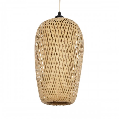 GloboStar® SAN TROPEZ 00764 Vintage Κρεμαστό Φωτιστικό Οροφής Μονόφωτο 1 x E27 Μπεζ Ξύλινο Bamboo Φ19 x Υ42cm Διακόσμηση - Φωτισμός - Χαλιά GloboStar® SAN TROPEZ 00764 Vintage Κρεμαστό Φωτιστικό Οροφής Μονόφωτο 1 x E27 Μπεζ Ξύλινο Bamboo Φ19 x Υ42cm Διακόσμηση - Φωτισμός - Χαλιά